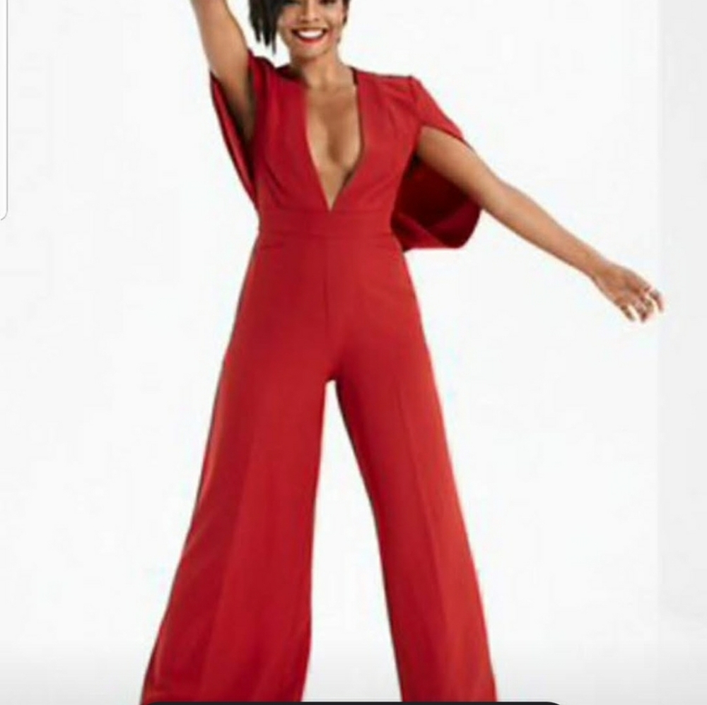 Red jumpsuit medium